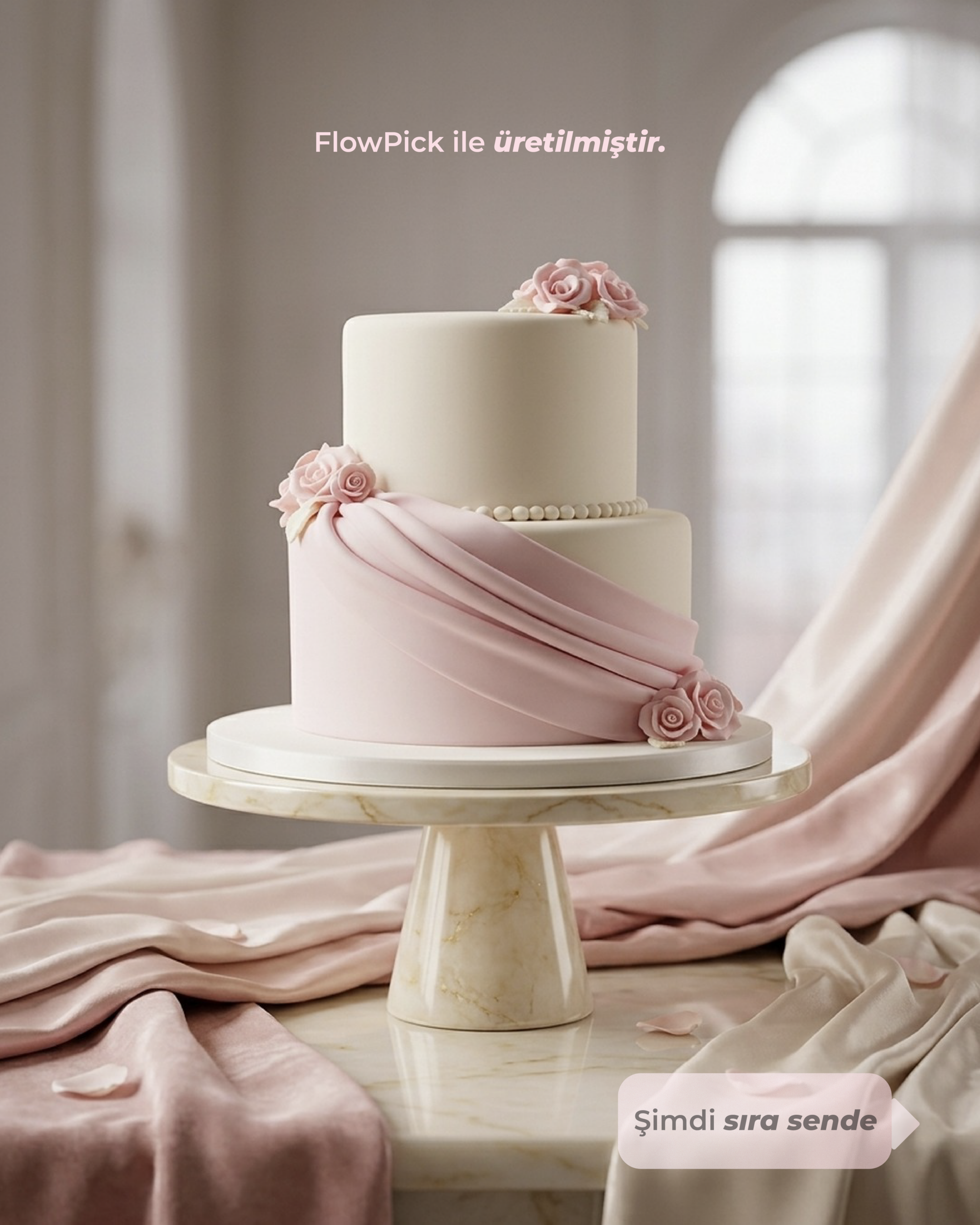 FlowPick Nişan Pastası